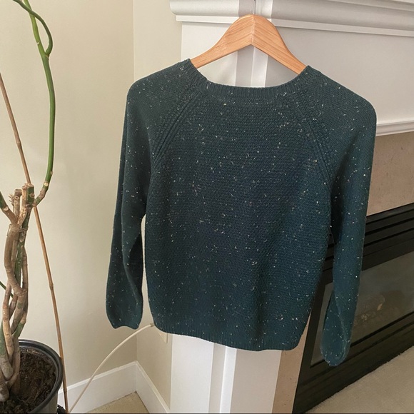 LC WAIKIKI Green Speckled Scoopneck Sweater - Picture 6 of 9